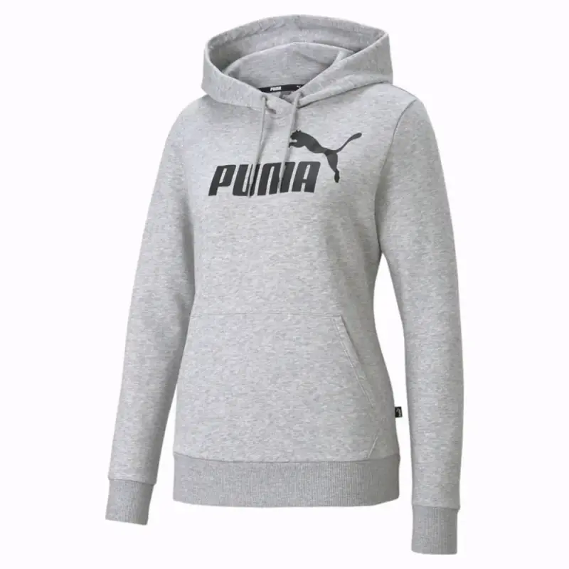 Polerón con capucha gris Puma