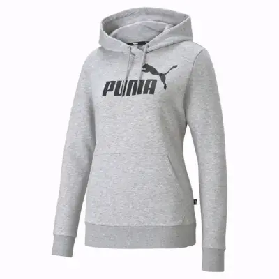 Polerón con capucha gris Puma - miniatura 1