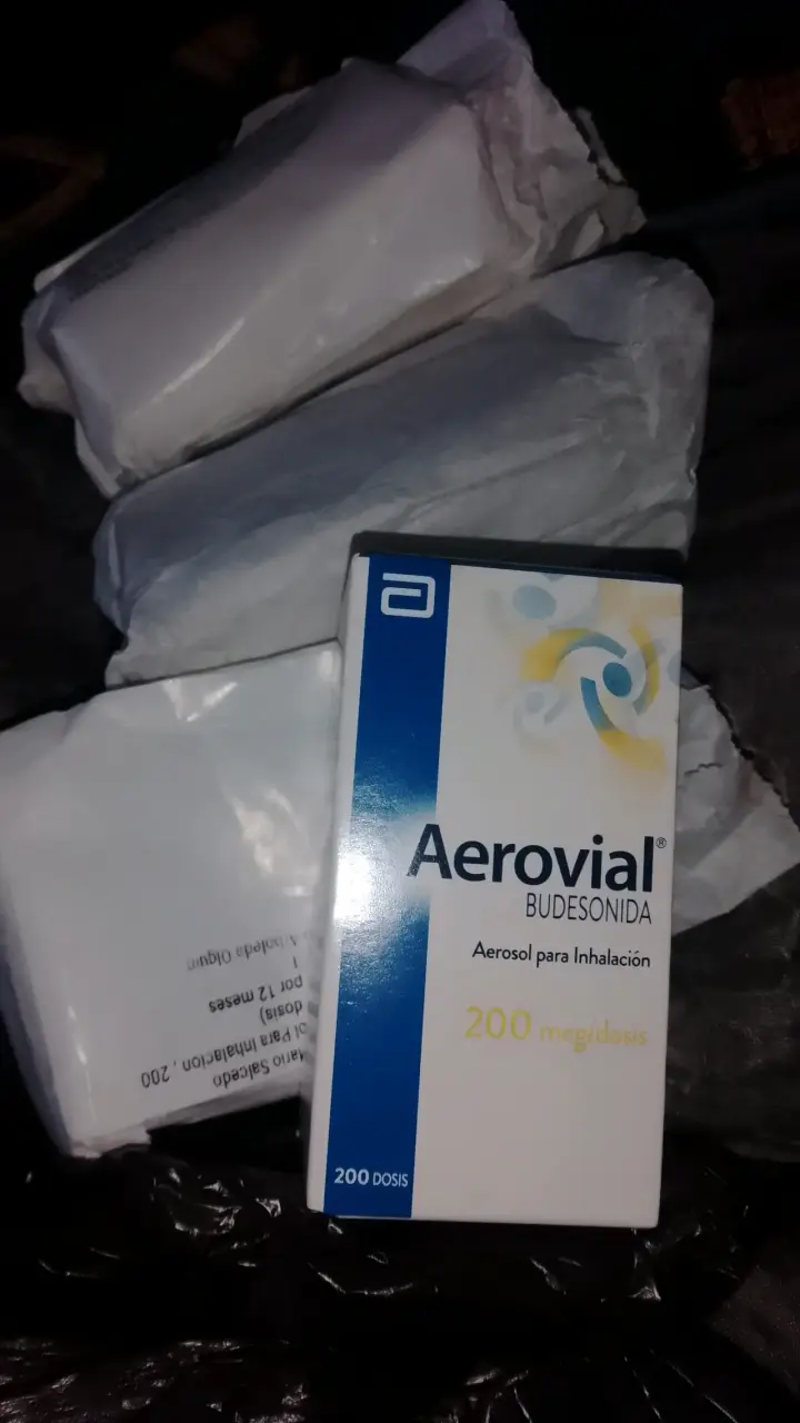 Aerosol Budesonida Aerovial 200 dosis