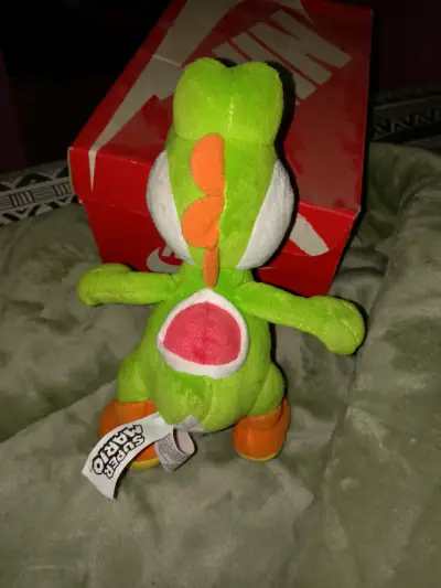 Peluche Yoshi verde Super Mario 25cm - miniatura 3
