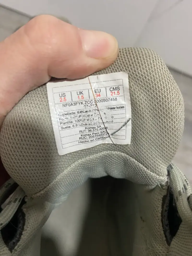Zapatillas talla 34 beige - 1