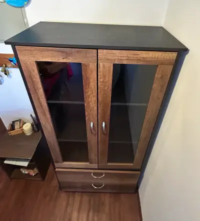 Vitrina de madera con vidrio - miniatura 3