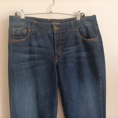 Jeans  Privilege azul de corte recto, sin uso. - miniatura 2
