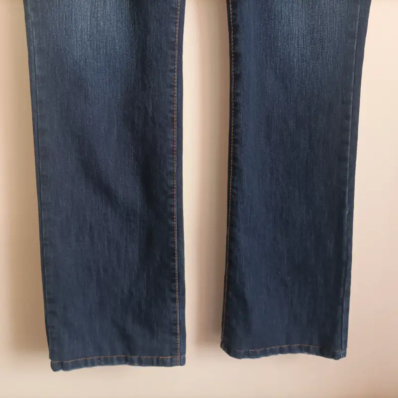 Jeans Privilege azul de corte recto, sin uso. - 4