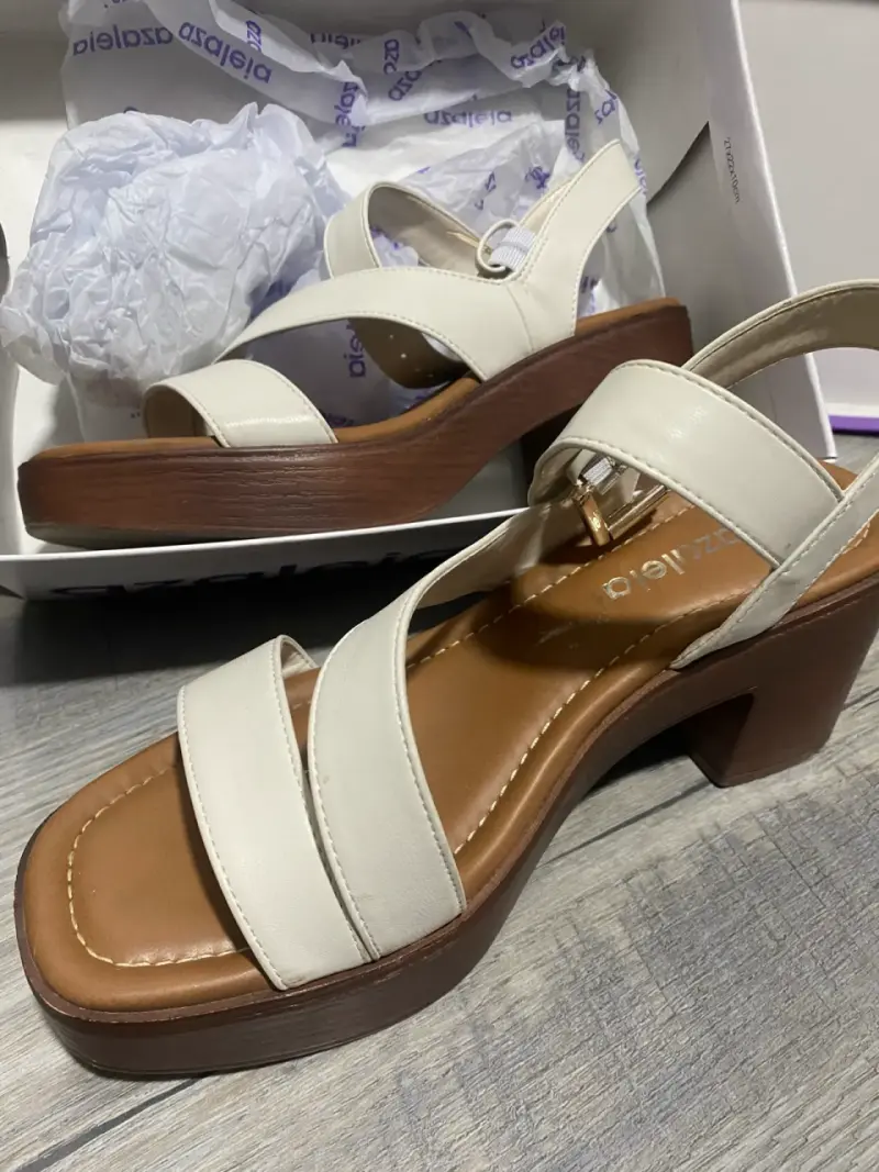 Sandalias Azaleia blancas - 3
