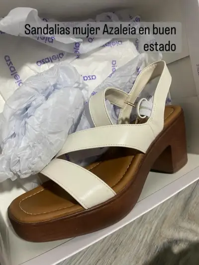 Sandalias Azaleia blancas - miniatura 5