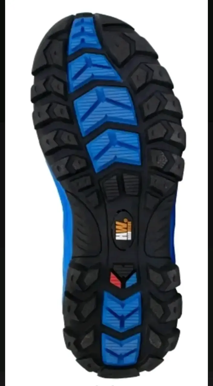 Zapatillas de seguridad HW Bering  negras y azules - 2