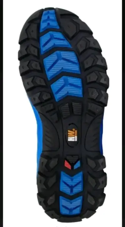Zapatillas de seguridad HW Bering  negras y azules - miniatura 2