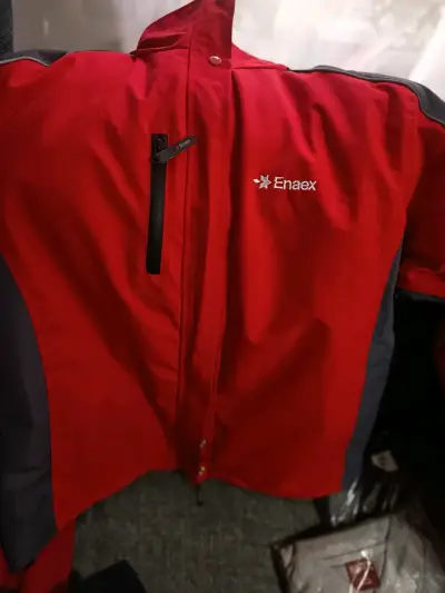 Parka roja con capucha Enaex - miniatura 2