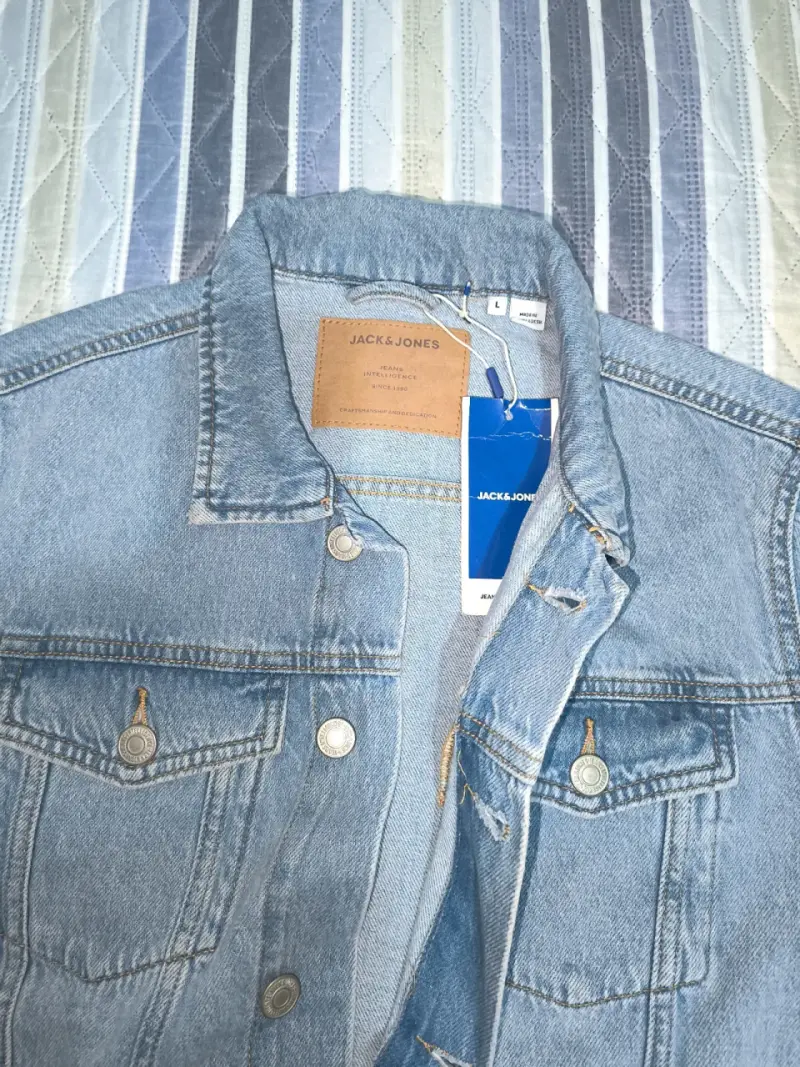 🔵🧥Chaqueta de Mezclilla JACK & JONES🧥🔵 (Nueva) - 5