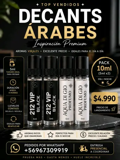 🤩Oferta Tiempo Limitado:Perfumes inspiración arabe - miniatura 1