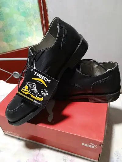 Zapatos de seguridad negra Treck - miniatura 2