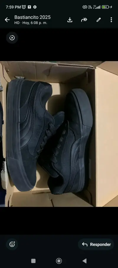 Zapatillas negras Puma - miniatura 2