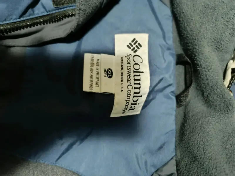 Chaqueta Columbia azul impermeable - 2
