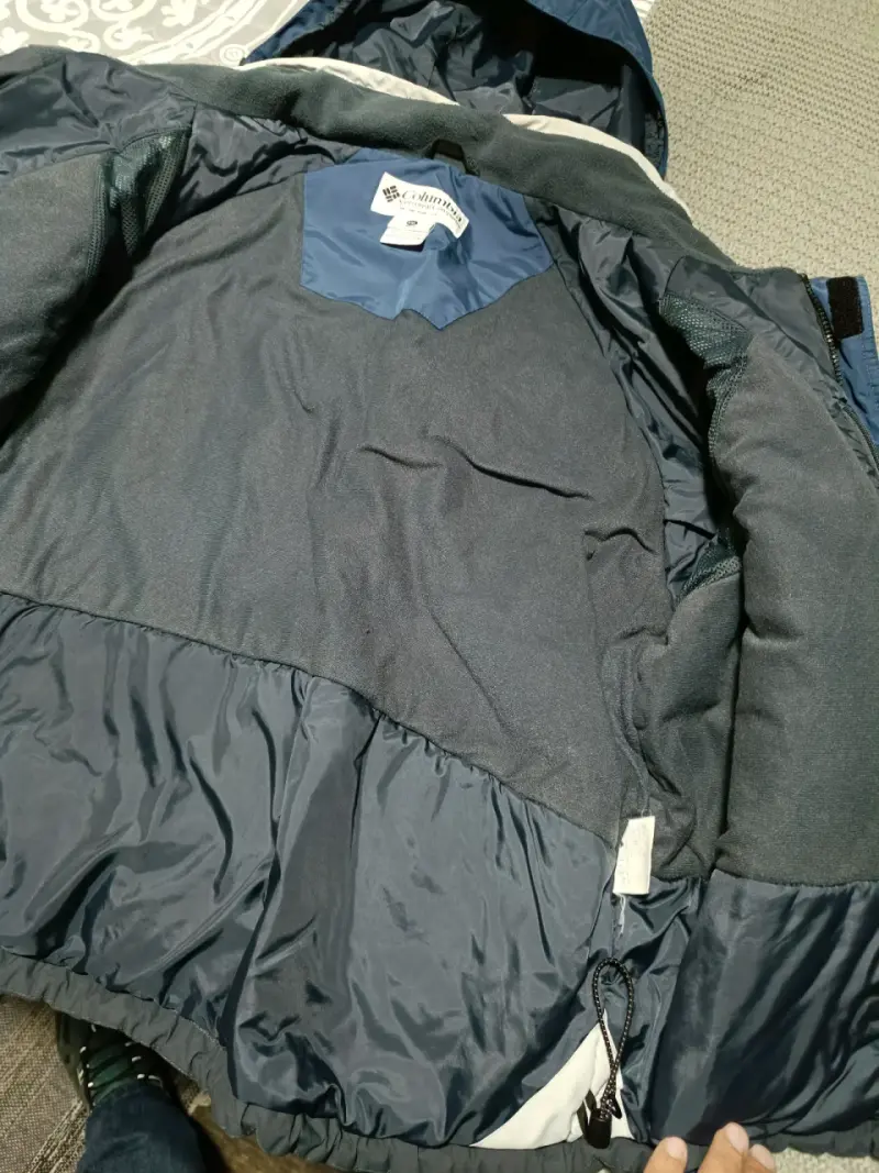 Chaqueta Columbia azul impermeable - 4