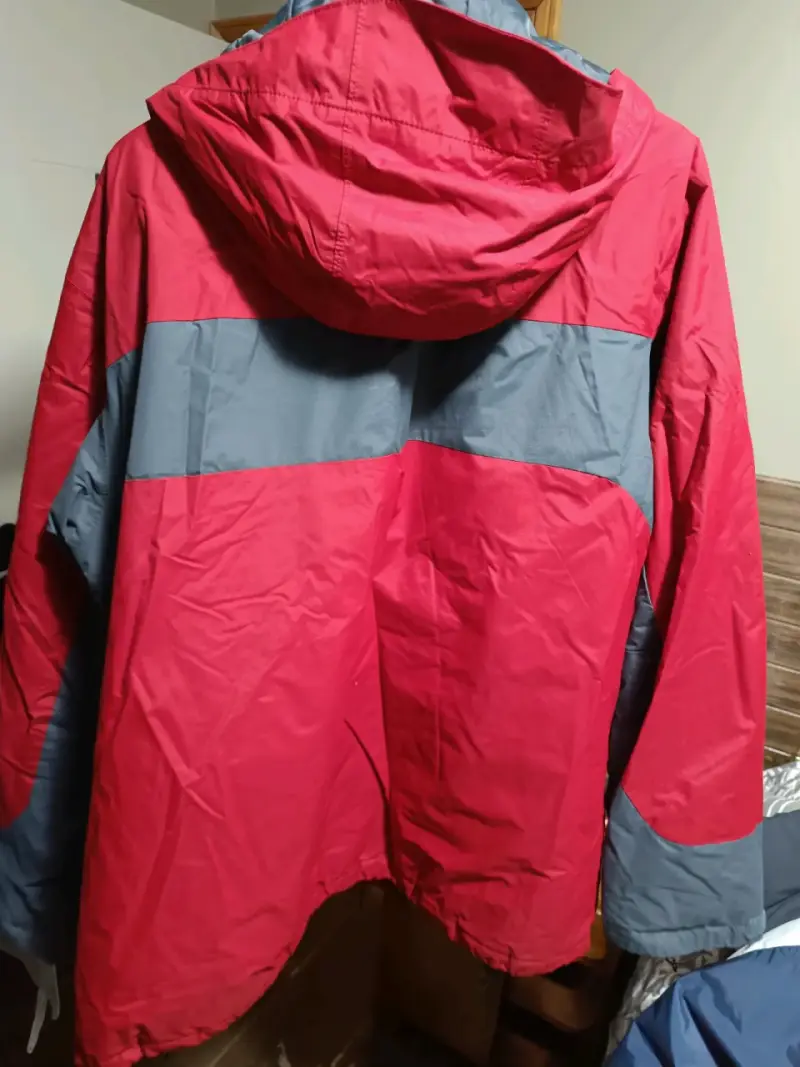 Chaqueta impermeable roja Columbia - 6