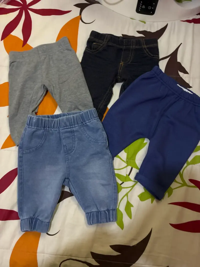 Lote pantalones bebé mixtos