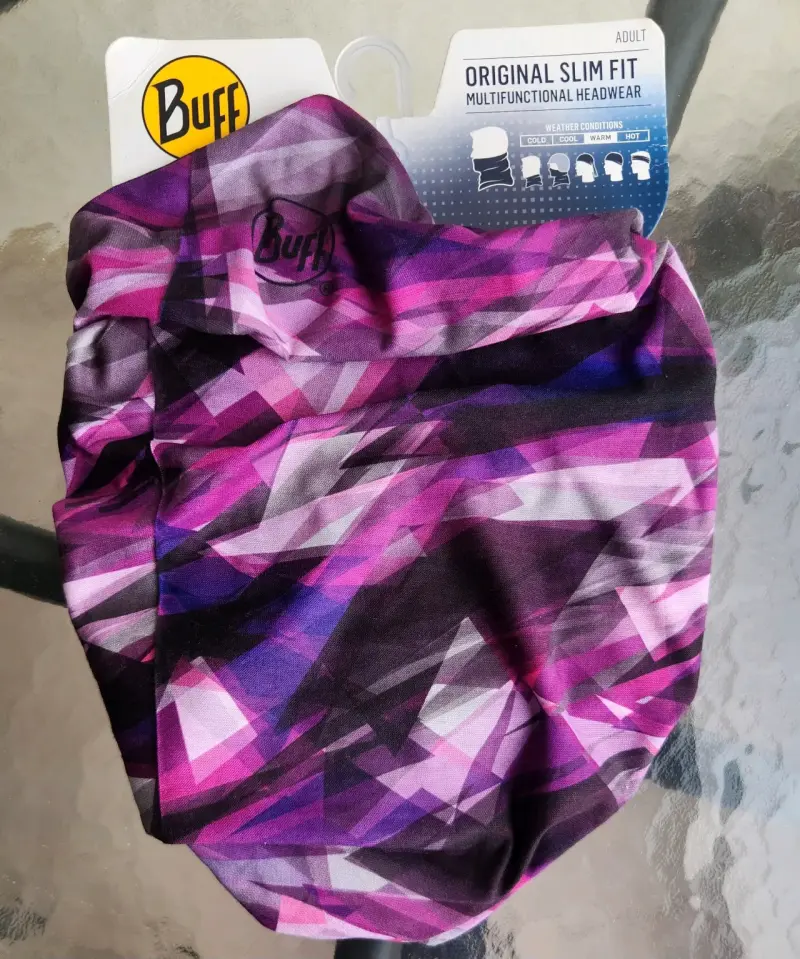 Buff multifuncional morado patrón - 1