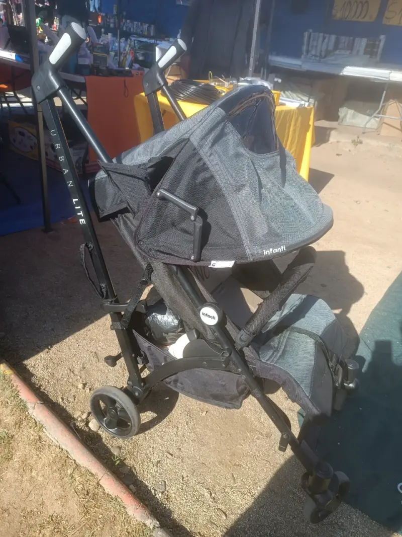 Coche de bebé negro Urban Lite - 1