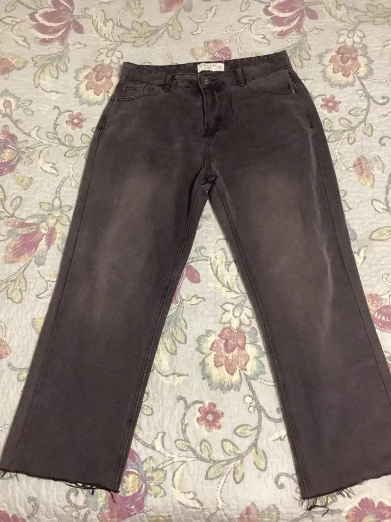 Jeans gris oscuro - 1