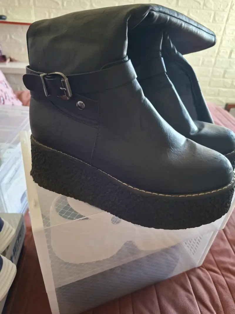 Botas negra cuero marquiz N 38 - 1