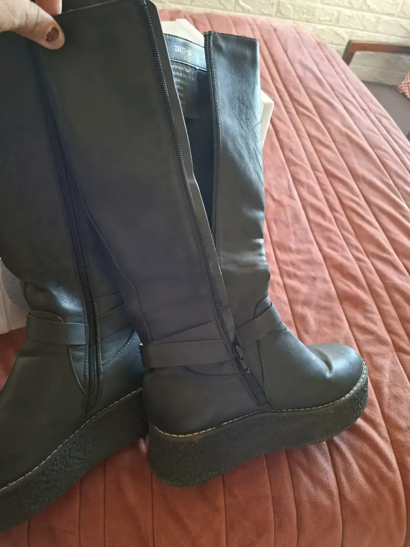 Botas negra cuero marquiz N 38 - 2
