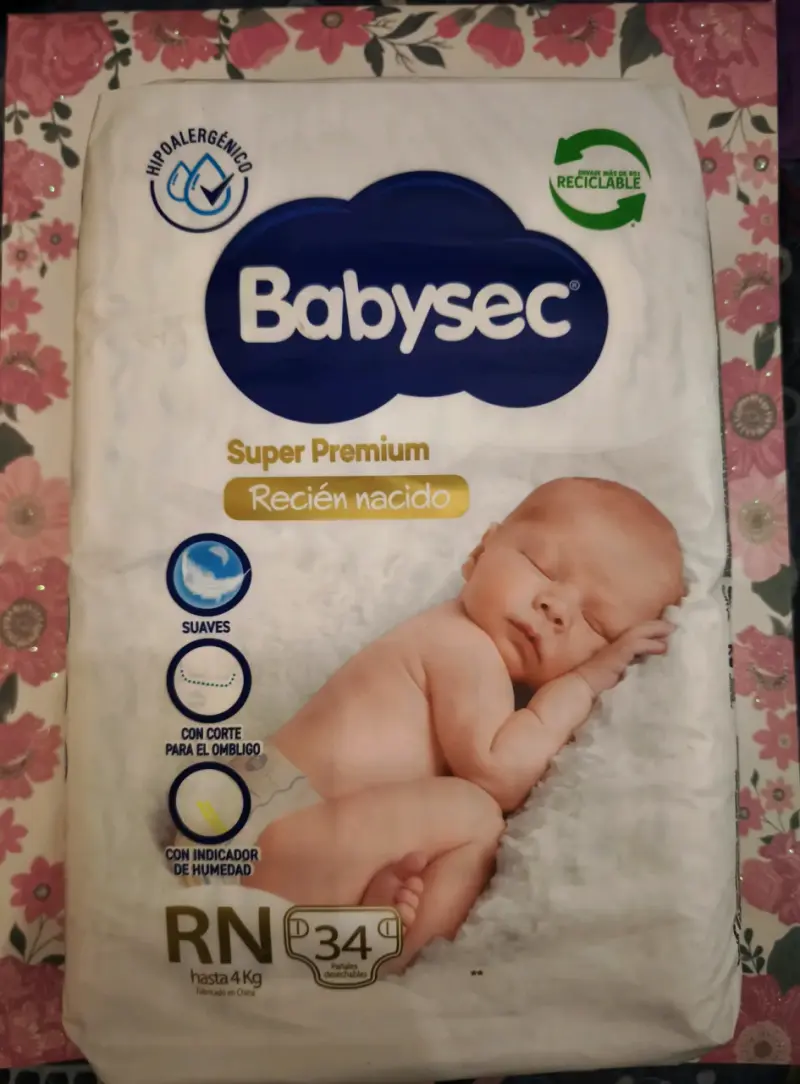 Pañales recién nacido Babysec