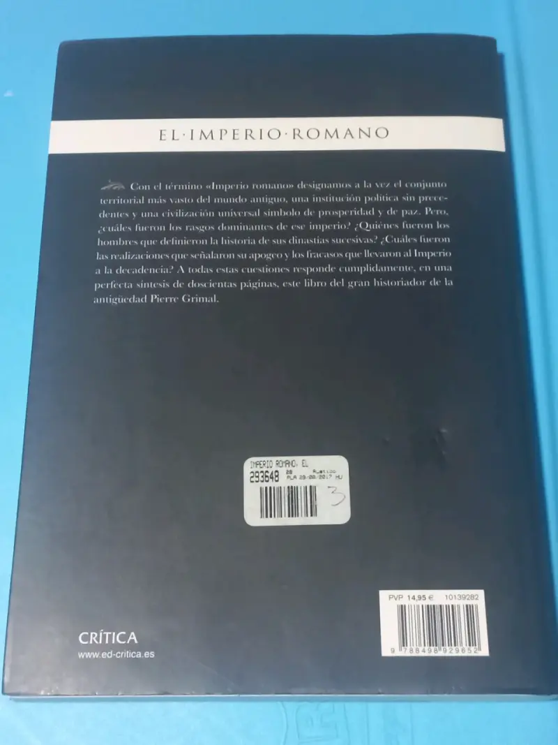 Libro El Imperio Romano - 1