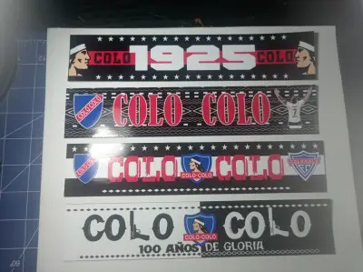 Set de adhesivos Colo Colo brillantes - miniatura 5