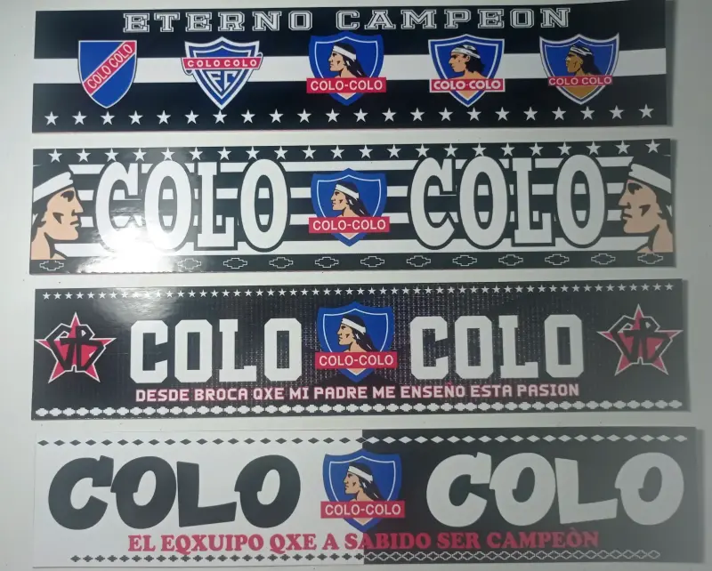 Set de adhesivos Colo Colo brillantes - 4
