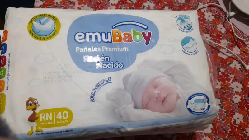 Pañales Emubaby Recién Nacido - 2