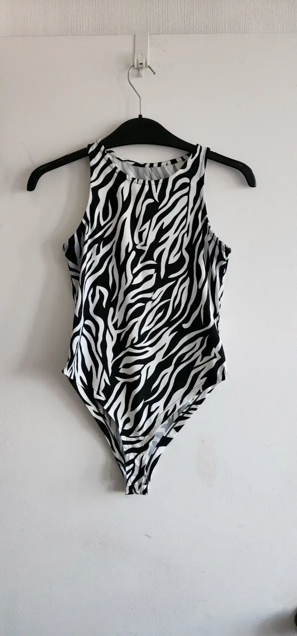 Body con estampado cebra