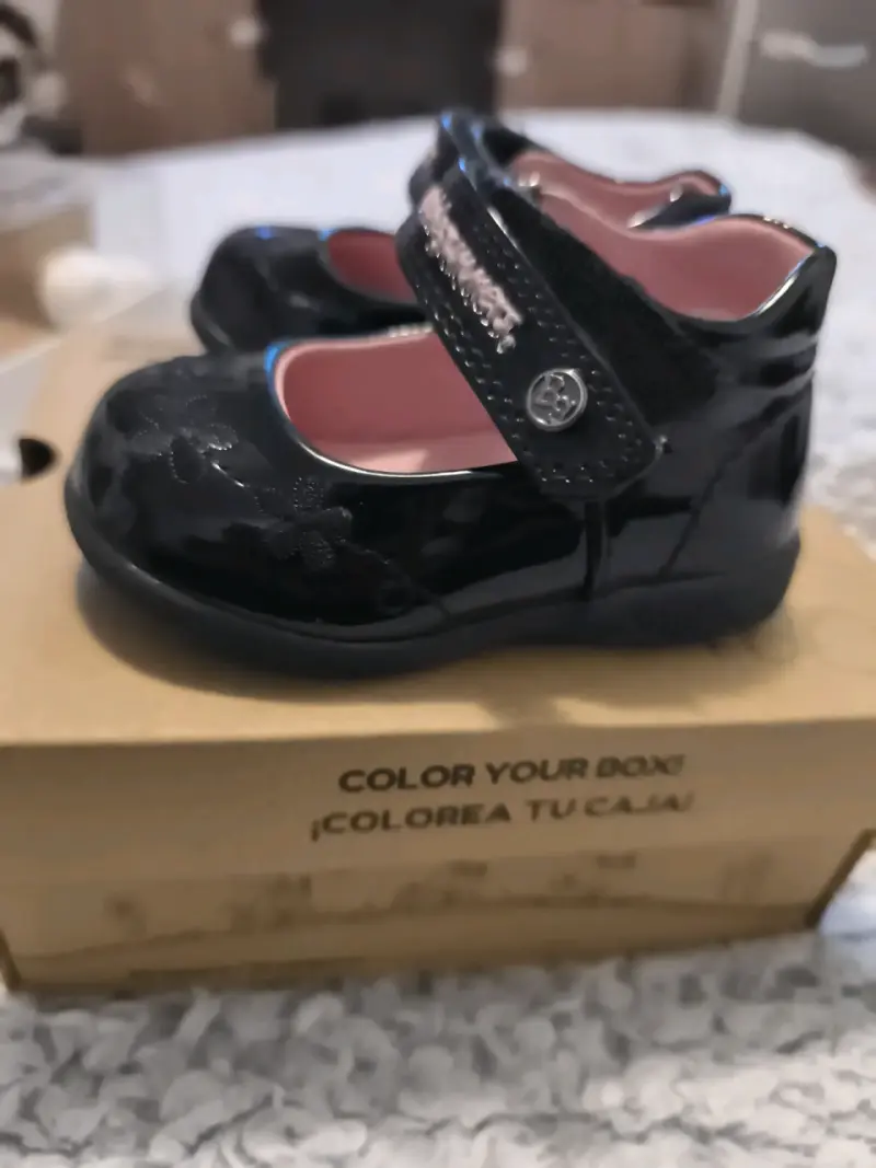 Zapatos negros para niña - 4