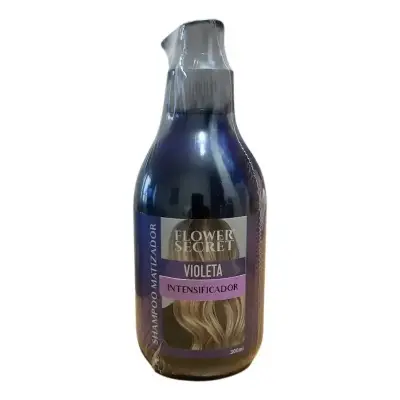 Shampoo Matizador Violeta Flower Secret 300ml - miniatura 1