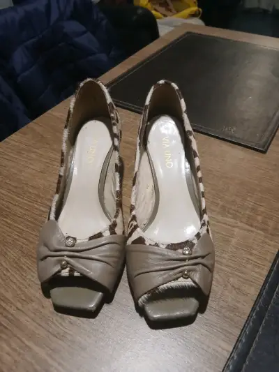 Zapatos de taco animal print - miniatura 1