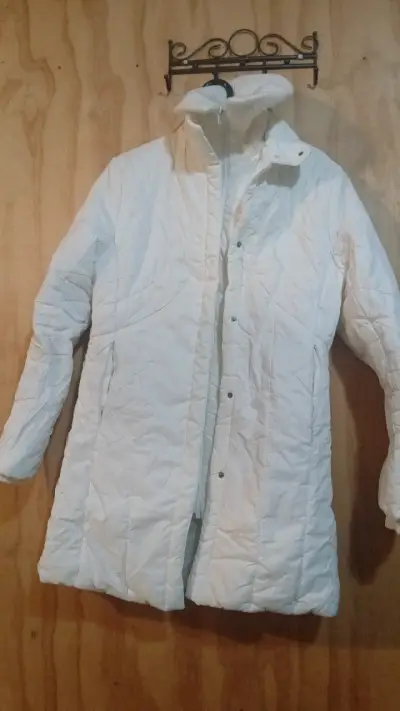 Parka beige con capucha - miniatura 2