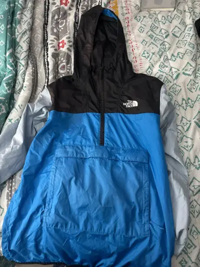 Cortavientos The North Face azul - miniatura 1