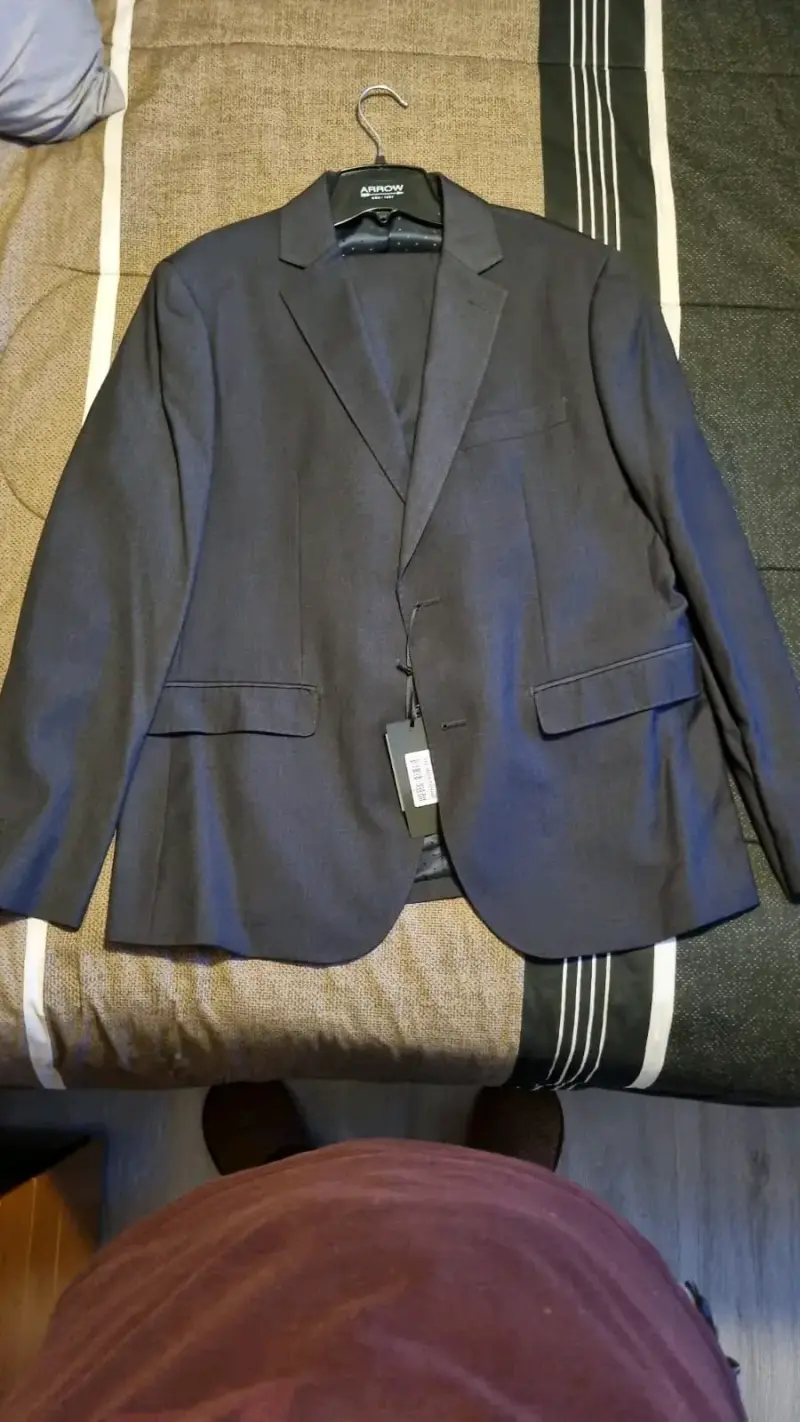 Traje formal azul Arrow, traje negro arrow - 2