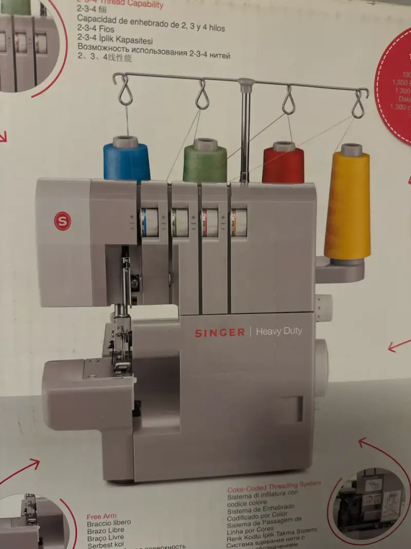 Máquina overlock Singer Heavy Duty - 1
