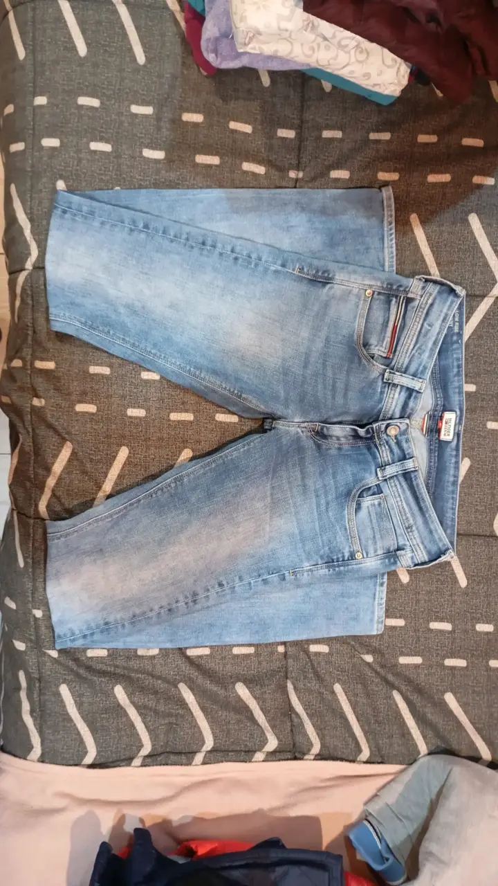 Jeans de mezclilla Tommy hilfiger azul claro - 1