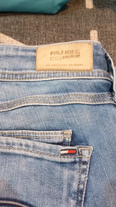 Jeans de mezclilla Tommy hilfiger azul claro - miniatura 4