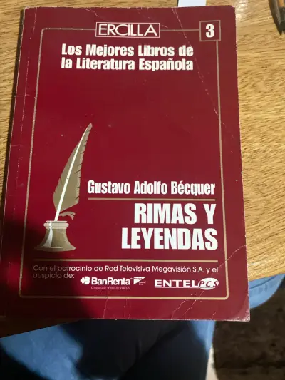 Libro Rimas y Leyendas - Bécquer - miniatura 1