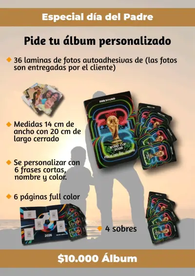 Álbum personalizado Día del Padre - miniatura 1