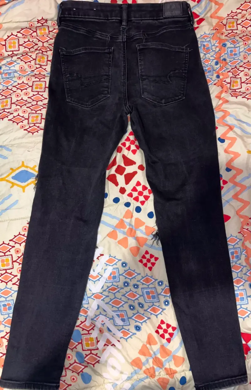 Jeans negros ajustados - 3