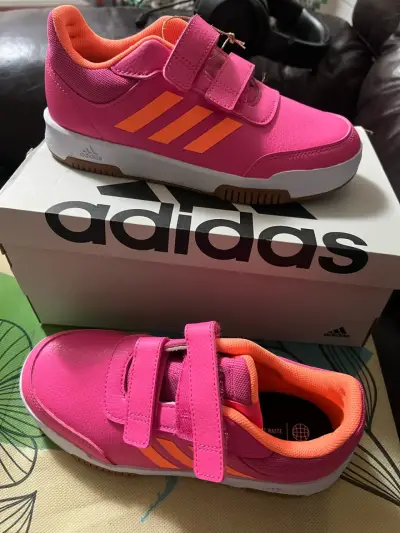 Zapatillas Adidas rosadas para niña - miniatura 1