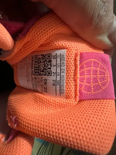 Zapatillas Adidas rosadas para niña - miniatura 3