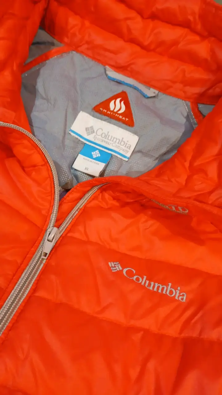 Chaqueta Columbia roja Omni-Heat - 1