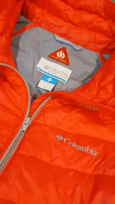 Chaqueta Columbia roja Omni-Heat - miniatura 1