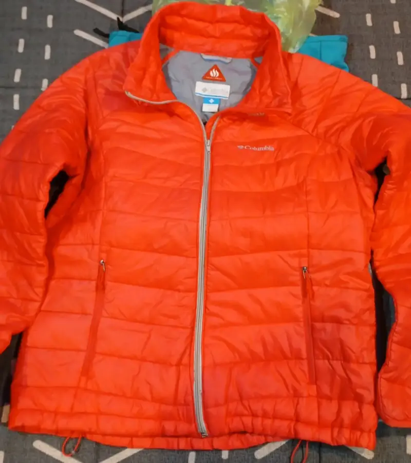 Chaqueta Columbia roja Omni-Heat - 3