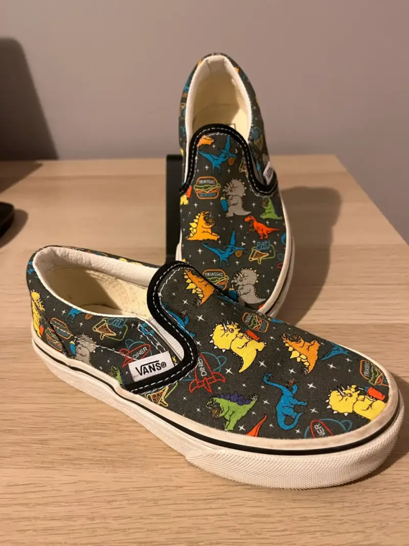 Zapatillas Vans dinosaurios